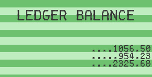 Ledger Balance